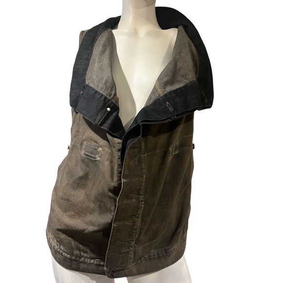 DRKSHDW by RICK OWENS Exploder wrap vest - Picture 10 of 16